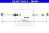 ATE 24.3727-0314.2 Cable, parking brake